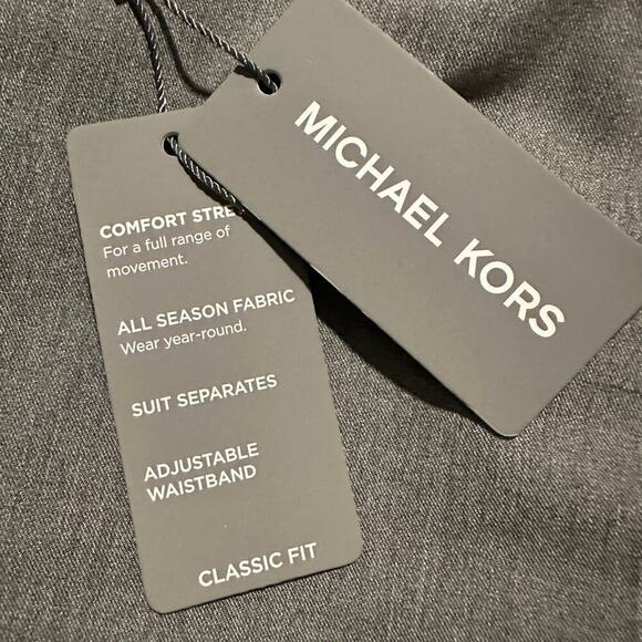 NWT Michael Kors Gray Dress Pants Boys 8 - Picture 6 of 7